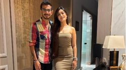 Yuzvendra Chahal Brutally Trolled After Wife Dhanashree Spotted Dancing In World Cup 2023 Anthem