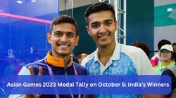 Asian Games 2023 Medal Tally On October 5 Indian Winners In Hangzhou