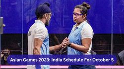 Asian Games 2023 Schedule For October 5 India Asian Games Fixtures