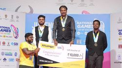National Games 2023 52 Year Old Bhaskar Credits Rigorous Fitness Regime For Gold Winning Performance