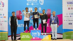 th National Games Dipali Gursale And Prashant Koli Set New National Records In Weightlifting