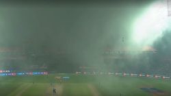 Ind Vs Nz World Cup 2023 Why Was The Match Stopped In Dharamshala