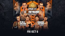 One Fight Night 15 How To Watch Le Vs Freymanov Card On October 