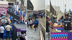 India Vs Bangladesh Icc Cricket World Cup 2023 Pizza Burgers Bhelpuri Crowd Favourite At Mca Stadium