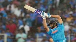 India Vs New Zealand World Cup 2023 Rohit Sharma Becomes First Indian 50 Sixes Year