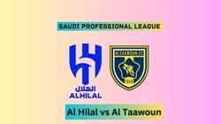 Al Hilal Vs Al Taawoun Live Streaming Saudi Pro League Schedule Telecast