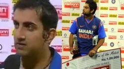 Ind Vs Sa Gautam Gambhir Explains Exact Reason Why He Gave His Man Of The Match Award To Virat Kohli