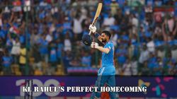 Icc Cricket World Cup 2023 Kl Rahul Record Breaking Century Lights Up M Chinnaswamy Stadium