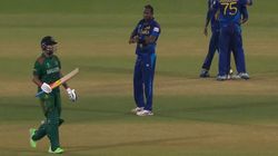 World Cup 2023 Angelo Mathews Gives Timed Send Off Dismissing Shakib Al Hasan Watch