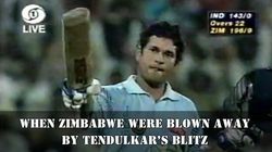 Sachin Tendulkar Legendary Knock Against Zimbabwe Sharjah 1998 Gen