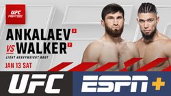 Ufc To Open 2024 With Ufc Vegas 84 Ankalaev Vs Walker