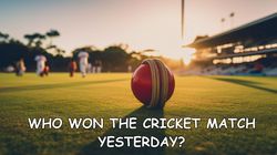 Yesterday Cricket Match Results Winners December 