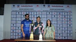 India Blind Cricket Captain Ajay Kumar Reddy Felicitated Nagesh Trophy Super 