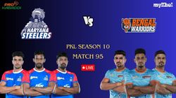 Pkl Live Score Match 95 Haryana Steelers Vs Bengal Warriors
