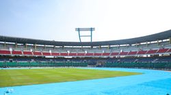 Sdat Tennis Stadium Jawaharlal Nehru Stadium Getting Makeover For Khelo India Youth Games 