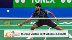 Thailand Masters 2024 Indian Shuttlers Schedule Results Telecast Live Streaming Info