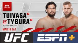 Ufc Vegas 88 To Be Headlined By Tuivasa Vs Tybura