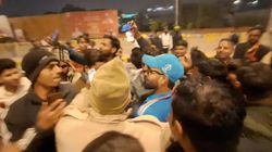 Ram Mandir Pran Prathistha Virat Kohli Duplicate Gets Mobbed By Locals In Ayodhya Watch Video