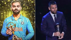 Virat Kohli Beats Lionel Messi To Win Pubity Male Athlete Of The Year Award Check Victory Margin