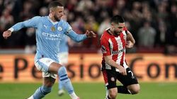 Pep Guardiola Refuses To Discuss Kyle Walker And Neal Maupay Bust Up In City Win