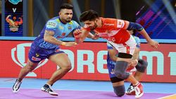 Pkl 10 Bengal Warriors Vs Gujarat Giants Parteek Fire Giants To Crucial Victory Warriors Further