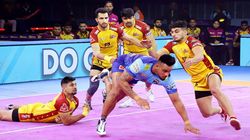 Pkl 2023 24 Bengal Warriors Keep Playoff Hopes Alive After Routing Telugu Titans