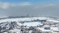 Rashid Khan And Afghanistan Home Ground Kabul Cricket Stadium Shines With Snow White Check Stunnin