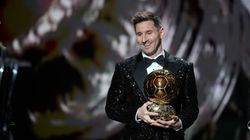 Lionel Messi Barcelona Ballon D Or Donate Trophy