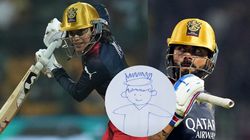Rcb Women Captain Smriti Mandhana Sketches Hilarious Portrait Of Virat Kohli Watch