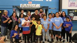 Max Holloway Opens Ufc Gym Waianae Boys Girls Club Gen