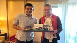 Manchester United Ole Gunnar Solskjaer India Tour Lands In Bengaluru