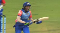 Mi Vs Dc Wpl 2024 Sajeevan Sajana Last Ball Six Breaks Delhi Capitals Hearts Mumbai Indians Win