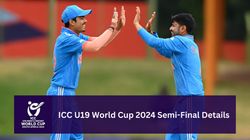 U19 Wc 2024 Semi Finals India Pakistan Australia South Africa Who Plays Who And When