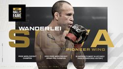 Ufc Hall Of Fame 2024 Wanderlei Silva Inducted Into Pioneers Wing During Ufc 