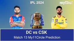Dc Vs Csk My11circle Prediction Ipl 2024 Match 13 Del Vs Che Fantasy Tips Expert Picks