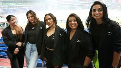 Wpl 2024 Mary Kom Kareena Kapoor Khan Spotted Watching Dc Vs Rcb Thriller