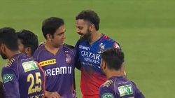 Rcb Vs Kkr Ipl 2024 Virat Kohli Gautam Gambhir Hug It Out During Match Fans React With Love