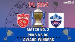 Ipl 2024 Pbks Vs Dc Award Winners Man Of The Match Post Match Presentation