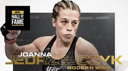 Ufc Hall Of Fame 2024 Joanna Jedrzejczyk Inducted Into Modern Wing During Ufc 