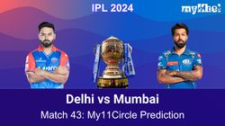 Dc Vs Mi My11circle Prediction Ipl 2024 Match 43 Del Vs Mum Fantasy Tips Expert Picks
