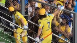Ipl 2024 Ms Dhoni Makes The Day Of A Lucky Kid In Mi Vs Csk Match Video Goes Viral On Social Media