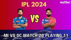 Mi Vs Dc Ipl 2024 Playing 11 Mumbai Indians Vs Delhi Capitals Team News Predicted Lineup Impact