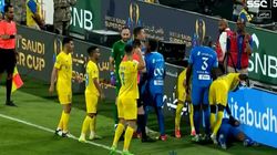 Cristiano Ronaldo Tries To Punch Referee After Getting Sent Off Against Al Hilal