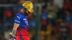 Watch Virat Kohli Chair Punching Reaction After Rcb Slumped To Third Defeat In Four Matches