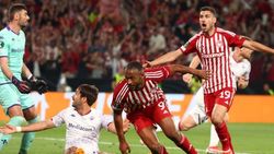 Olympiacos Win Europa League Final Beat Fiorentina Ayoub El Kaabi Winner