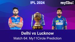Del Vs Lsg My11circle Prediction Ipl 2024 Match 64 Delhi Vs Lucknow Fantasy Tips Expert Picks