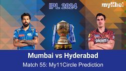 Mi Vs Srh My11circle Prediction Ipl 2024 Match 55 Mum Vs Hyd Fantasy Tips Expert Picks