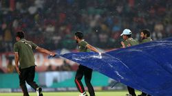 Pbks Vs Rcb Weather Update Hailstorm In Dharamshala After Rain Halts Play