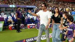 Shah Rukh Khan And Daughter Suhana Lead The Celebration As Kolkata Knight Riders Secure Commanding V