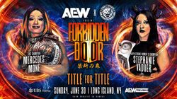 Aew X Njpw Forbidden Door 2024 Title Matches And More Announced For June Ppv